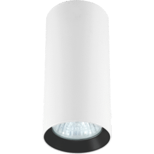 Spot encastrable MANACOR 17 GU10 - anneau blanc/noir