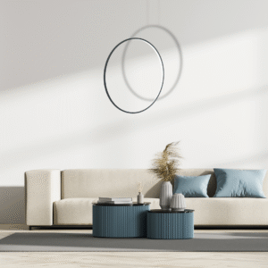 Suspension Saturno Noir 46W LED