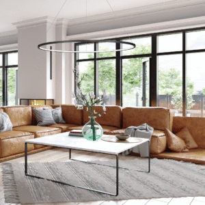 Suspension Saturno Noire 57W LED