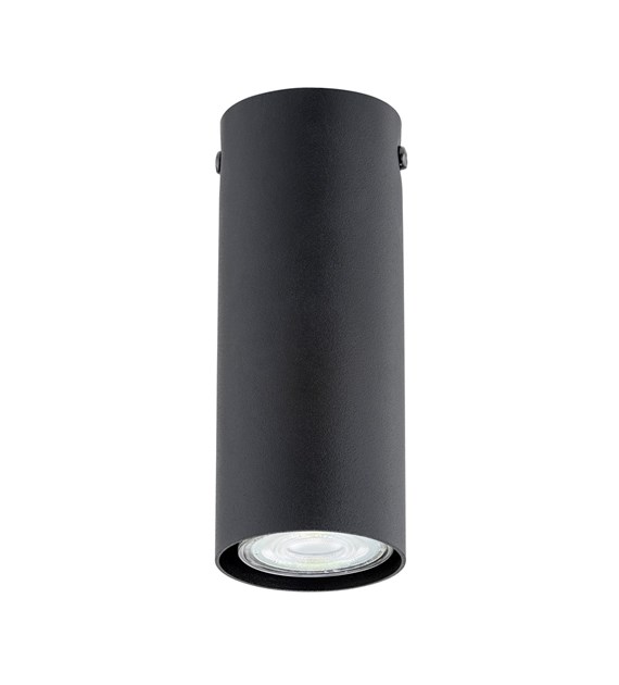 Plafonnier TECNO 1 S Black — luminaire plafond noir, réf. 1316/1 S TECNO 1S BLACK luminaire