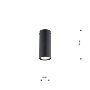 TECNO 1S BLACK luminaire