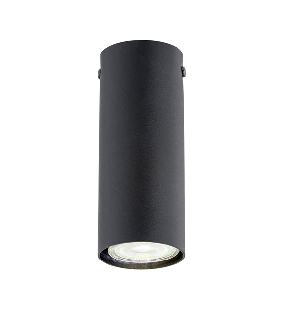 Plafonnier TECNO 1 S Black — luminaire plafond noir, réf. 1316/1 S TECNO 1S BLACK luminaire
