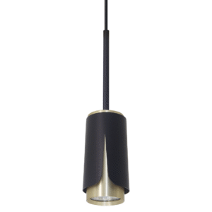 FLOWER BLACK GOLD SUSPENSION LUMINAIRE 1xGU10