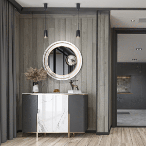 FLOWER BLACK GOLD SUSPENSION LUMINAIRE 1xGU10