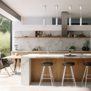 Neo Blanc Chrome Suspension 1xGU10