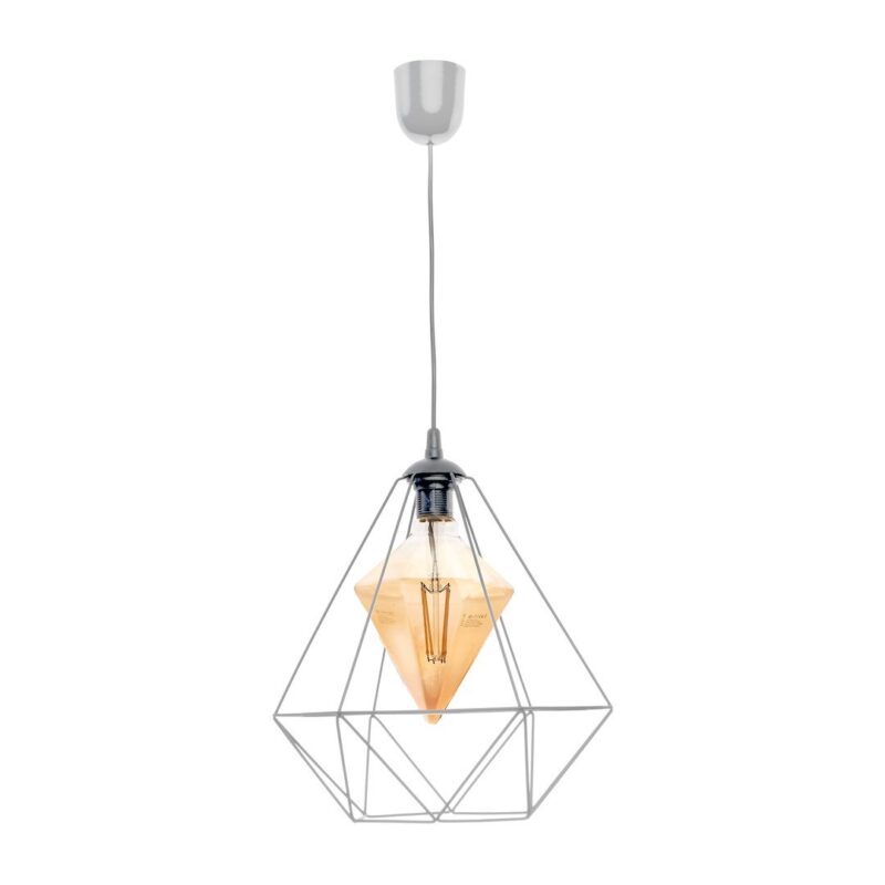 Suspension ALAMBRE GREY 1xE27 4W ampoule incluse