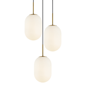 Suspension ALIAS GOLD 3xE14 cercle