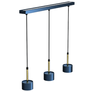 Suspension ARENA BLEU/OR 3xGX53