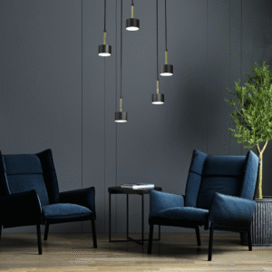 Suspension ARENA NOIR/OR 5xGX53