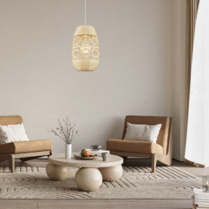 Suspension ARONA NATUREL 1xE14 Ø 400