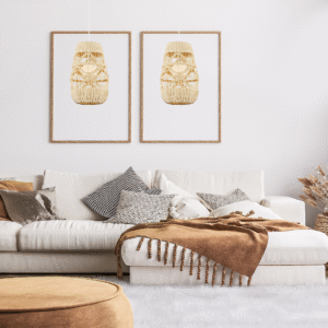 Suspension ARONA NATUREL 1xG9 Ø 250