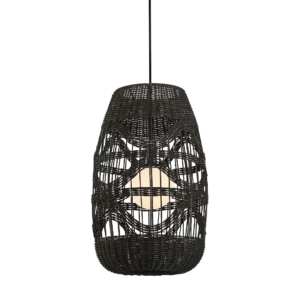 Suspension Arona Noire 1xG9 diamètre 250