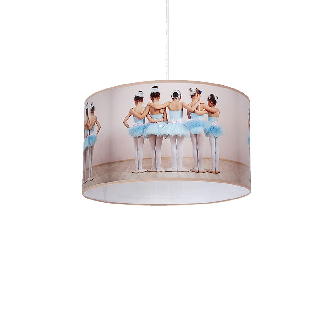 Suspension sphérique ballerina 1 lumière en métal et plastique multicolore 30cm Suspension BALLERINA 1xE27