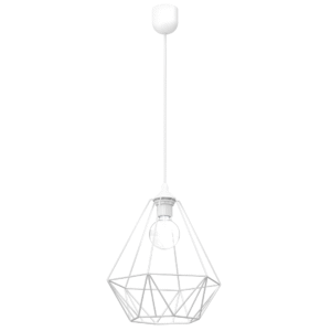 Suspension BASKET Blanche 1xE27