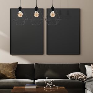 Suspension BASKET NOIR 3xE27