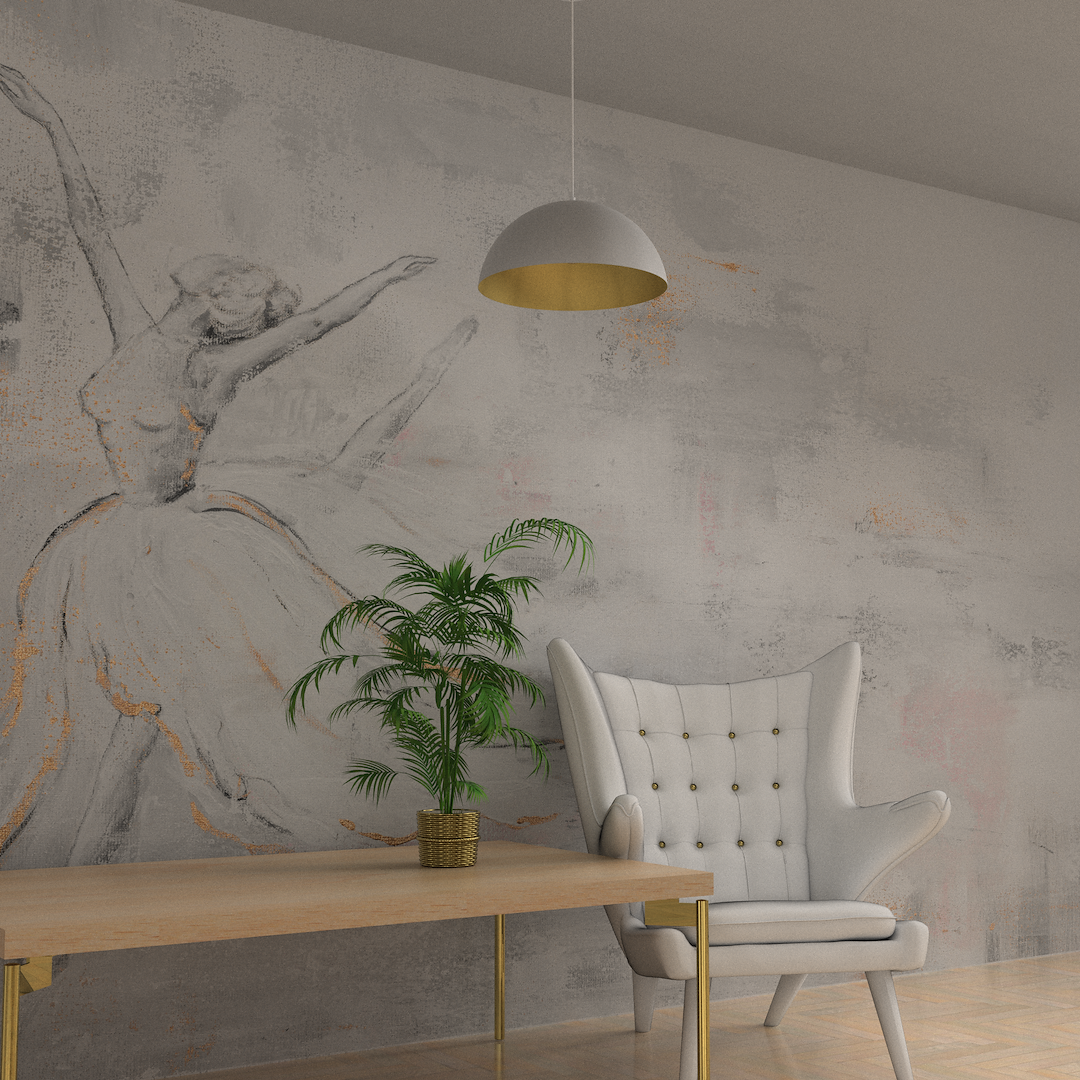 Suspension abat jour beta 1 lumière en métal blanc et doré 45cm Suspension Beta 1xE27 45cm Blanc/Doré