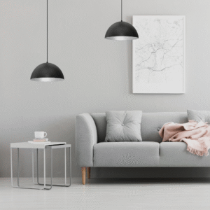 Suspension Beta Noir/Blanc 1xE27 35cm