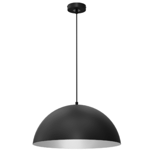 Suspension Beta Noir/Blanc 1xE27 45cm