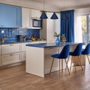 Suspension CAPITAL NOIR/BLEU MARINE 3XGX53