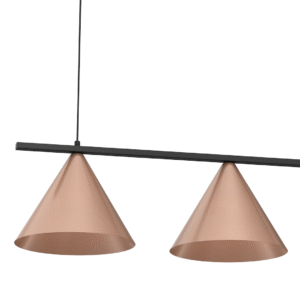 Suspension CAPITAL NOIR-CUIVRÉ 3XGX53