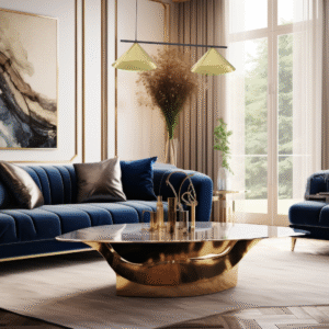 Suspension CAPITAL NOIR-OR 2XGX53