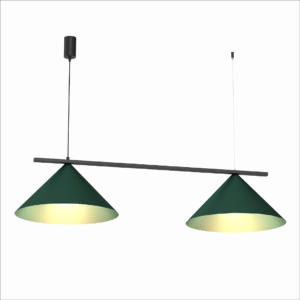 Suspension CAPITAL NOIR/VERT 2XGX53