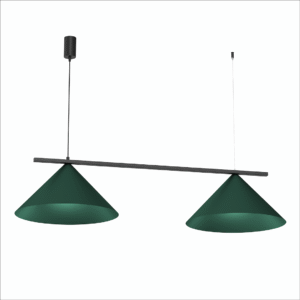Suspension CAPITAL NOIR/VERT 2XGX53