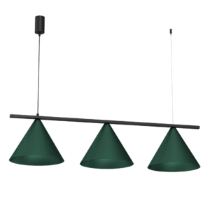 Suspension CAPITAL NOIR VERT 3XGX53