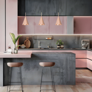 Suspension CAPITAL ROSE GOLD Ø17cm 1xGX53