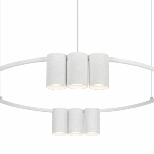 Suspension (cercle) Genesis 10xGU10 Blanc
