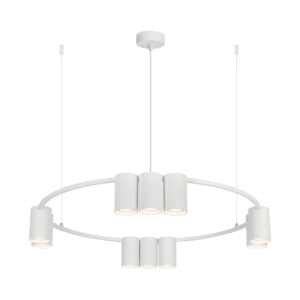 Suspension (cercle) Genesis 10xGU10 Blanc