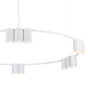 Suspension (cercle) Genesis 15xGU10 Blanc