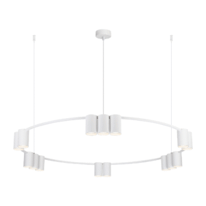 Suspension (cercle) Genesis 15xGU10 Blanc