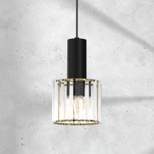 Suspension CRISTAL 1xE27