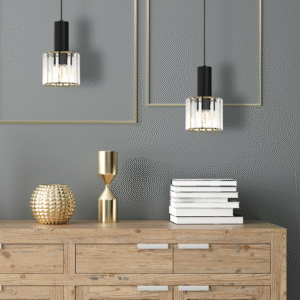 Suspension CRISTAL 1xE27