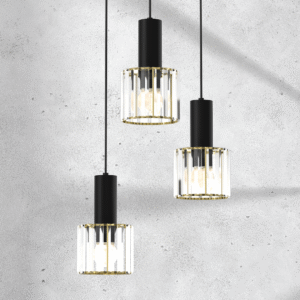 Suspension CRISTAL 3xE27