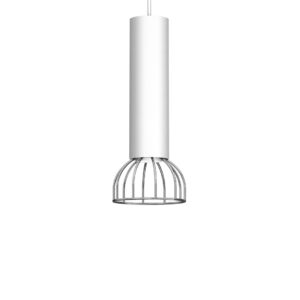 Suspension DANTE ARGENT 1x mini GU10