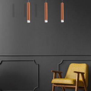 Suspension en cuivre 15W LED