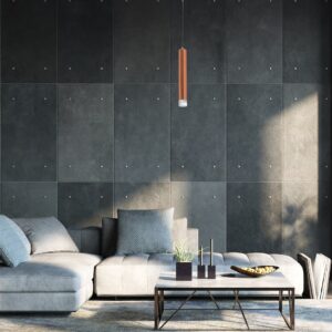 Suspension en cuivre LED 5W