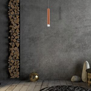 Suspension en cuivre LED 5W