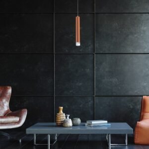 Suspension en cuivre LED 5W