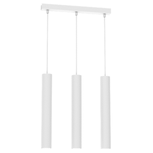 Suspension Hudson Blanc 3xGU10