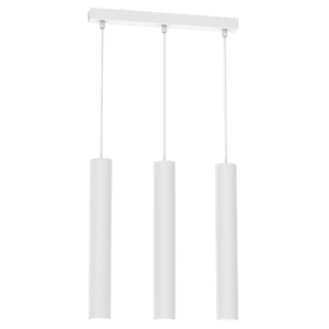 Suspension Hudson Blanc 3xGU10