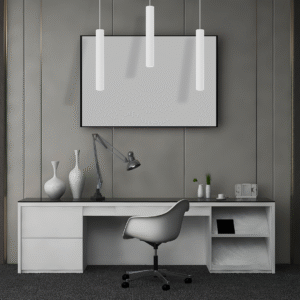 Suspension Hudson Blanc 3xGU10