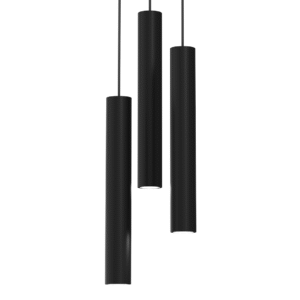 Suspension HUDSON NOIR 3xGU10