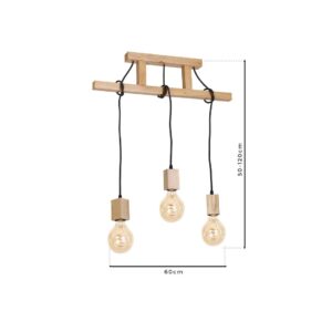 Suspension JACK 3xE27