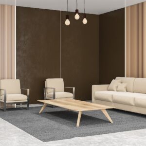 Suspension JACK 3xE27 Noyer