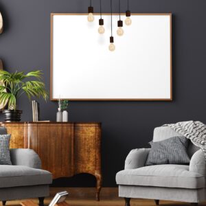 Suspension JACK 5xE27 Noyer