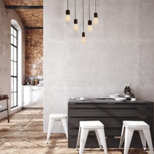 Suspension JACK 5xE27 Noyer