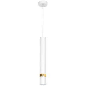 Suspension Joker 1xGU10 Blanc/Doré